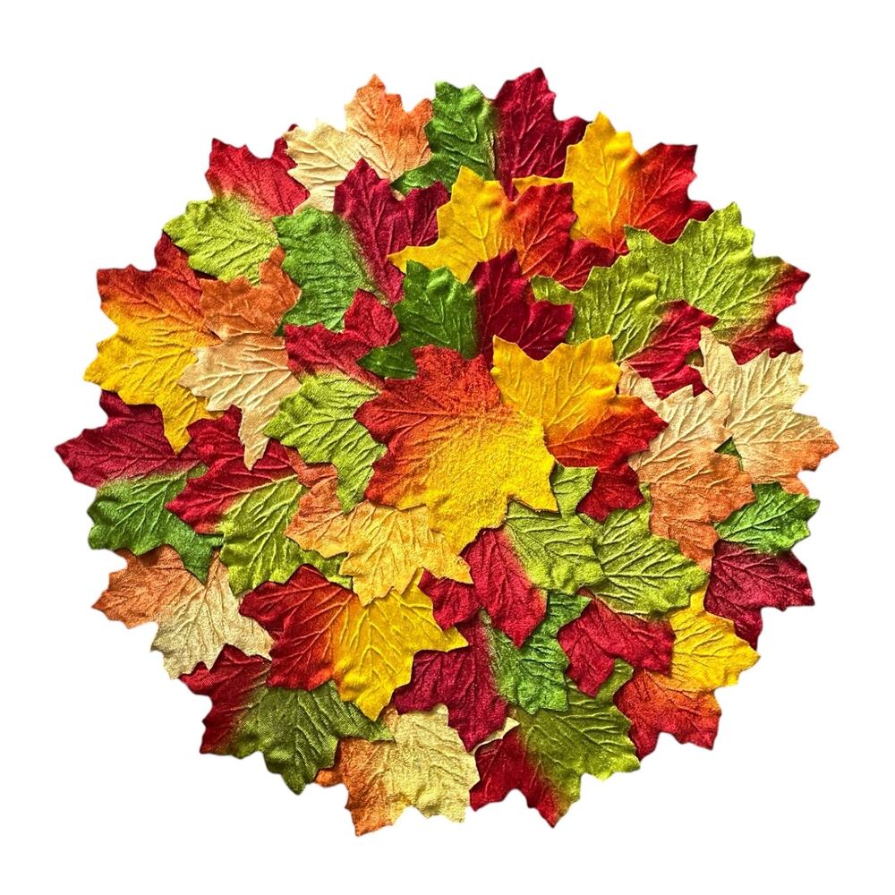 Set of 6 Fall Leaves Placemats Home Decor Fall Thanksgiving
